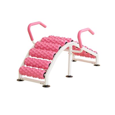NYZAL Pilates Exercise Equipment for Back and Core Strengthening, Back Stretcher Back Roller Wheel for Deep Tissue Massage Foam Roller for Back Pain Relief & Stretching