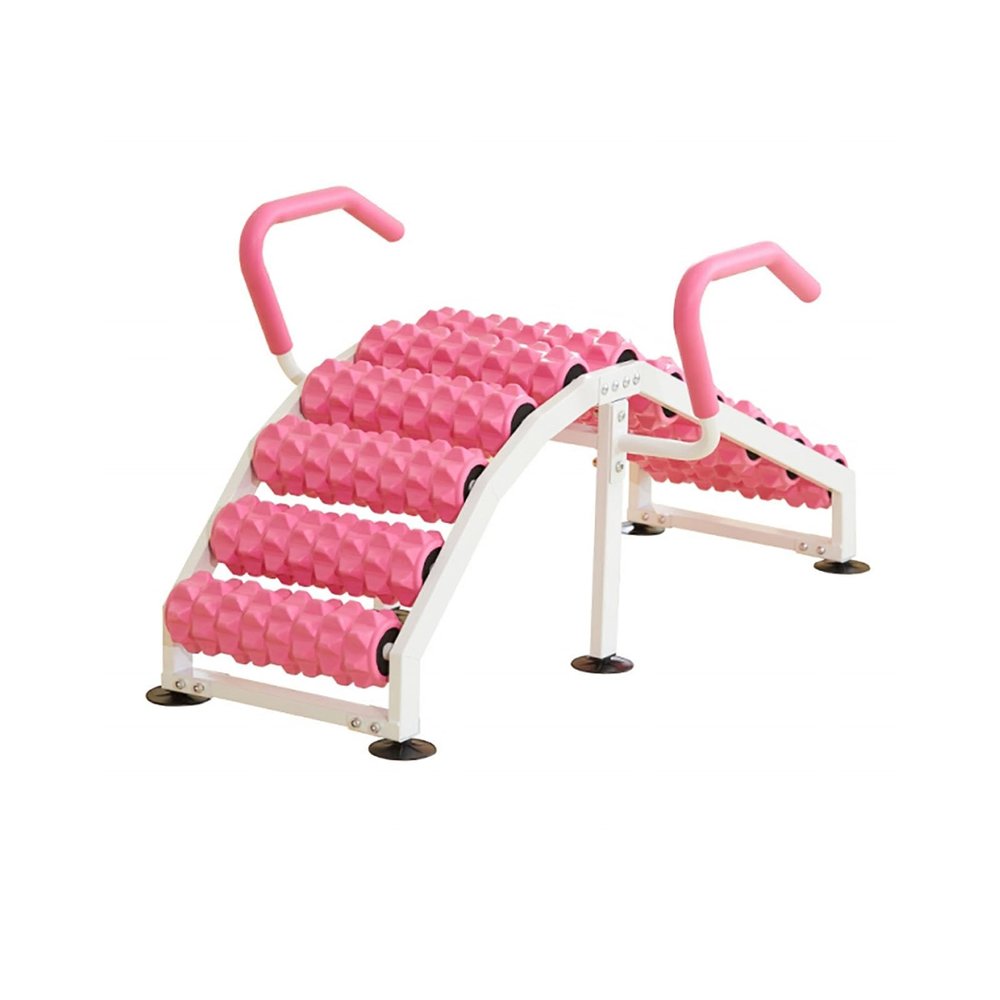 NYZAL Pilates Exercise Equipment for Back and Core Strengthening, Back Stretcher Back Roller Wheel for Deep Tissue Massage Foam Roller for Back Pain Relief & Stretching