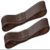 BRINGERPET Bit Keepers Horse, Leather Bit Loops, English Bits for Horses, Fulmer Loops, Full Cheek Snaffle Bit Loops, Accessories for Horses, 1 Pairs