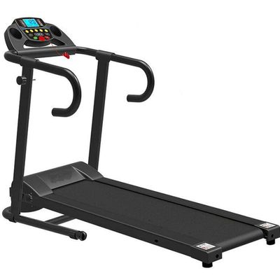 DJXIK Folding Electric Treadmill, Gym Home Small with Climbing Ultra-Quiet Fitness Equipment, Multi-Functional Portable Running Jogging Walking Machine Walker