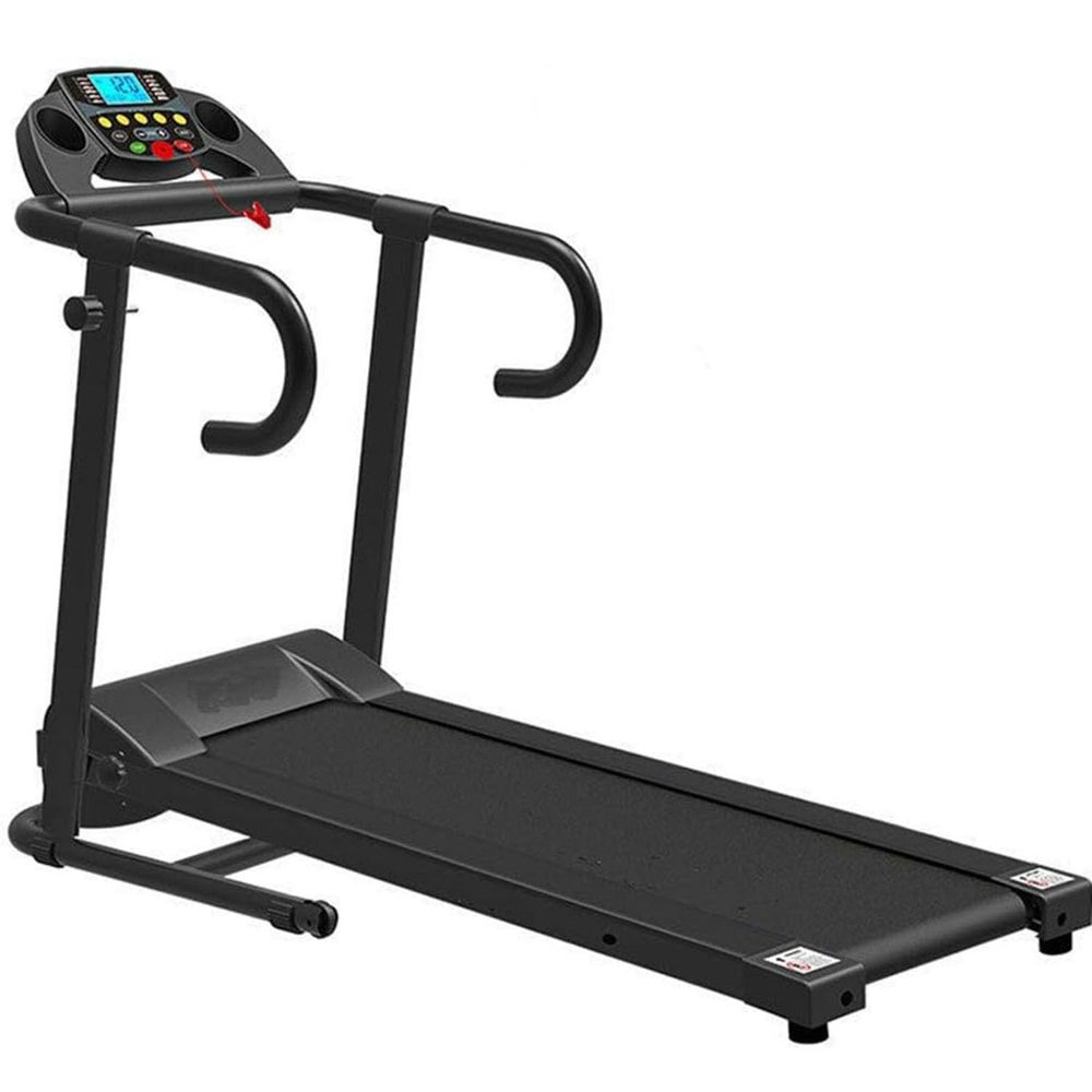 DJXIK Folding Electric Treadmill, Gym Home Small with Climbing Ultra-Quiet Fitness Equipment, Multi-Functional Portable Running Jogging Walking Machine Walker