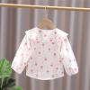 Betadog Toddler Baby Girl Long Sleeve Shirts Kids Girls Solid Collar Tops Blouse Fall Winter Clothes (A, 5-6 Years) view 2