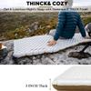 Naturehike Self-Inflating Sleeping Mats for Camping, 3'' Ultra Thick Camping Mat 5.8 R-Value Insulated Camping Mattress, 4-Season Inflatable Foam Camping Mat for Car, Hiking(R5.8 Rectangles - Plus) view 3