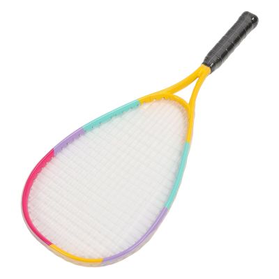 Pyhodi 23in Squash Racket, Lightweight Large Racquet Face Shock Absorption with Transparent Ball String, Oversized Surface, Cushioned Grip, for Squash Courts, Playgrounds, Beaches, Pyhodisnrk84budv