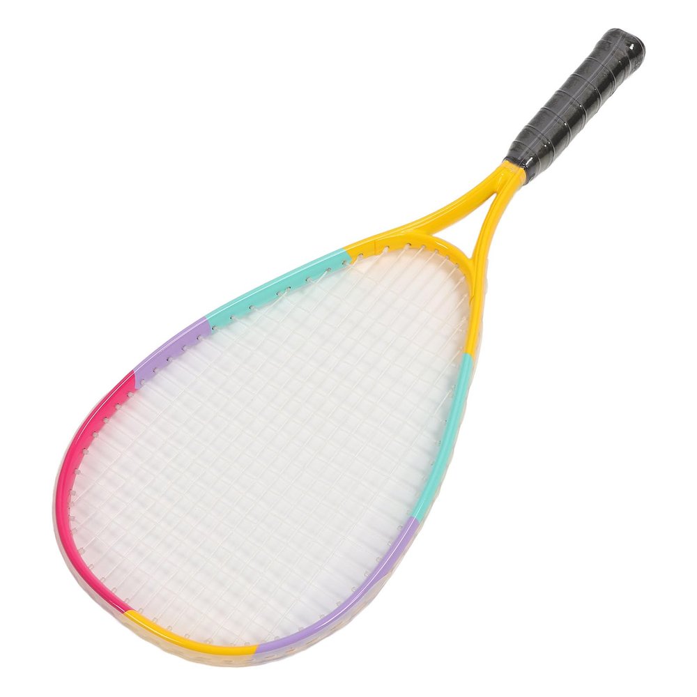 Pyhodi 23in Squash Racket, Lightweight Large Racquet Face Shock Absorption with Transparent Ball String, Oversized Surface, Cushioned Grip, for Squash Courts, Playgrounds, Beaches, Pyhodisnrk84budv