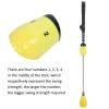 Golf Warm Up Stick, Golf Swing Trainer, Power Flexible Swing Strength Training Aid, Golf Practice Sticks, Golf Training Sticks, Golf Trainer Swing Aid(Yellow) view 3