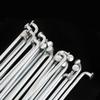 QHQKR 10G Electric Bike Spokes 3.0 mm Diameter Silver Steel Motorcycle Wheel Tire Spokes with Nipples and Wrench 55-305mm J Bend Bicycle Spoke for E-Bike Motorcycle (185mm 40pcs with Spoke Wrench) view 4