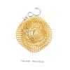 4pcs Copper Volleyball Net Measure Chain Volleyball Referee Equipment Volleyball Nets Chain Volleyball Measurement Chain view 2