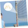 4pcs Copper Volleyball Net Measure Chain Volleyball Referee Equipment Volleyball Nets Chain Volleyball Measurement Chain view 3