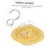 4pcs Copper Volleyball Net Measure Chain Volleyball Referee Equipment Volleyball Nets Chain Volleyball Measurement Chain view 4
