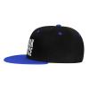 Break Dance Snapback Hat Boys Girls Fashion Hip Hop Adjustable Flat Bill Hat Blue view 3