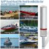 CLLOMAGY 3/4" Boat Seat Pin Post Boat Seat Pedestal Base Post for Mounting,3/4 inch Marine Grade Aluminum Lock-in Pedestal Extension Pin Pole for Pontoon Fishing Bass,Non-Threaded view 4