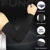 ACAGALA Padded Elbow Forearm Sleeves Compression Arm Protective Sleeve Basketball Shooting Protective Pad view 3
