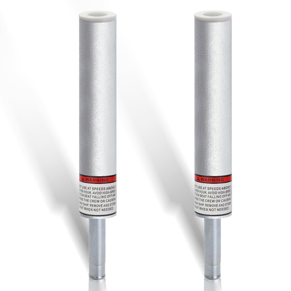3/4" Boat Seat Pin Post Boat Seat Pedestal Base Post for Mounting,3/4 inch Marine Grade Aluminum Lock-in Pedestal Extension Pin Pole for Pontoon Fishing Bass,Non-Threaded