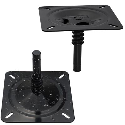 CLLOMAGY Boat Seat Base Pedestal Boat Seat Pin Mount Plated for 3/4" Marine Pedestal Post,Zinc Plated Steel Pin Swivel Mount for Marine Pontoon Jon Bass Fishing-2Pack
