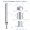 3/4" Boat Seat Pin Post Boat Seat Pedestal Base Post for Mounting,3/4 inch Marine Grade Aluminum Lock-in Pedestal Extension Pin Pole for Pontoon Fishing Bass,Non-Threaded view 2