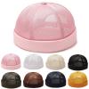 Men Women Solid Brimless Cap Mesh Quick Drying Adjustable Breathable Sport Outdoor Hats Hip Hop Cap (Beige, One Size) view 1