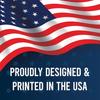 Idle Speed No Wake Aluminum Sign with Reflective Vinyl, Personalized Distance, Made in USA (Red & White, 18x12 Inches) view 4