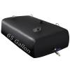 LOFTANK 65 Gallon Portable Water Storage Tank, Large Bladder Container With 3/4" PVC Spigot Overflow Kit for Camping, Garden, Emergency - Black view 1