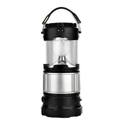 Camping Lantern,LED Solar Camping Lantern Flashlight Solar Powered Emergency Light Retractable Lamp with Battery for Outdoor Camping Hiking
