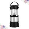 Camping Lantern,LED Solar Camping Lantern Flashlight Solar Powered Emergency Light Retractable Lamp with Battery for Outdoor Camping Hiking view 3