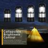 Camping Lantern,LED Solar Camping Lantern Flashlight Solar Powered Emergency Light Retractable Lamp with Battery for Outdoor Camping Hiking view 4