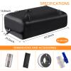 LOFTANK Water Tank, Water Storage Bladder, 90 Gallon Portable Large Water Storage, Water Storage Containers with 3/4" PVC Spigot Overflow Kit for Camping, Garden, Emergency Water Storage Black view 4