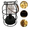 Camping Lantern,Emergency Warm Outdoor Survival Black Gear Hanging Industrial Home Reading Multi-Function Powered Lamp view 2