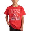 Atlanta Hawks NBA Team Basketball - Kids Short Sleeve Fan T-Shirt for Boys and Girls view 1