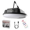 DOUYUANSHI Camping Lantern, Camping Lantern, Portable LED Hanging Camping Light, Solar String Light Zoom Work Lamp for Power Cut Fishing Emergencies view 1
