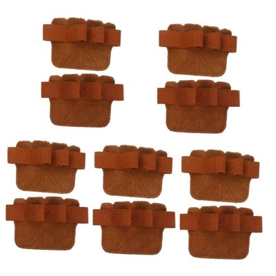 5 Pairs Weightlifting Gloves Barbell Palm Guard Lifting Training Supplies Grip Pads for Weight Lifting Weightlifting Palm Pad Gym Gloves for Men Fitness Supplies Palm Protector
