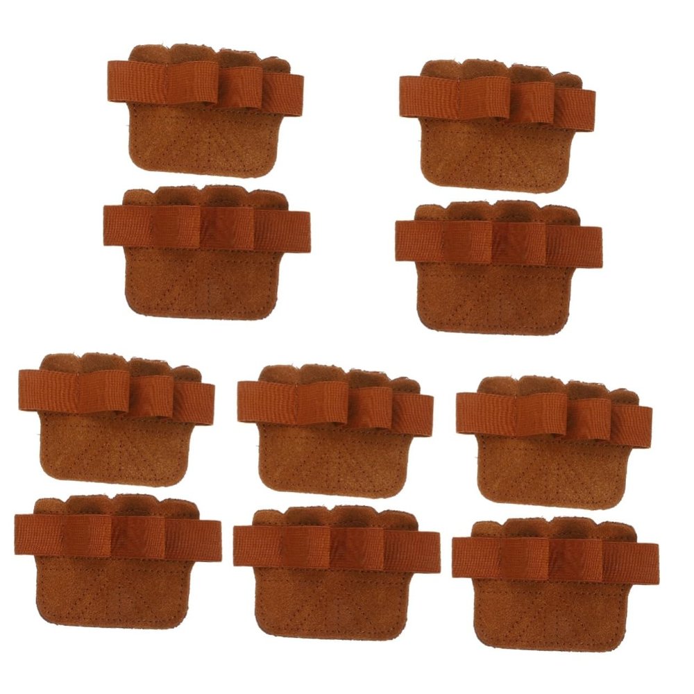 5 Pairs Weightlifting Gloves Barbell Palm Guard Lifting Training Supplies Grip Pads for Weight Lifting Weightlifting Palm Pad Gym Gloves for Men Fitness Supplies Palm Protector