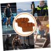 5 Pairs Weightlifting Gloves Barbell Palm Guard Lifting Training Supplies Grip Pads for Weight Lifting Weightlifting Palm Pad Gym Gloves for Men Fitness Supplies Palm Protector view 3