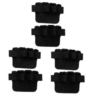 3pairs Gym Hand Grips for Weightlifting Non-Slip Palm Pads for Pull Ups and Fitness Training Breathable Open-Finger Design for Men for Outdoor Sports and Workouts