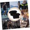 3pairs Gym Hand Grips for Weightlifting Non-Slip Palm Pads for Pull Ups and Fitness Training Breathable Open-Finger Design for Men for Outdoor Sports and Workouts view 2