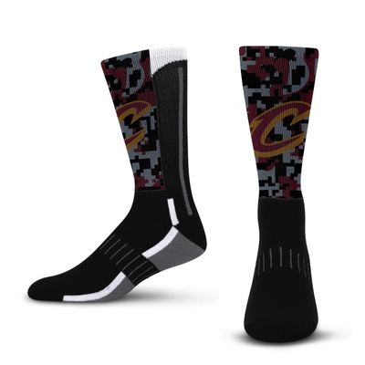 For Bare Feet NBA CLEVELAND CAVALIERS Digi Mashup Crew Sock Youth