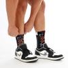 For Bare Feet NBA CLEVELAND CAVALIERS Digi Mashup Crew Sock Youth view 2