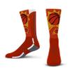 For Bare Feet NBA PHOENIX SUNS Logo Zoom Mesh Secondary Color Crew Sock Youth view 1
