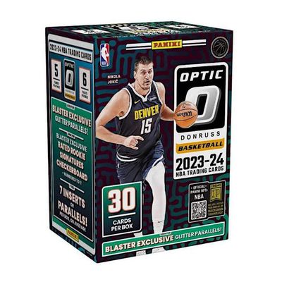 2023/24 Panini Donruss Optic Basketball 6-Pack Blaster Box (Glitter Parallels) by Panini America, Inc.