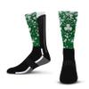 For Bare Feet NBA BOSTON CELTICS Splatter Logo Crew Sock Youth view 1