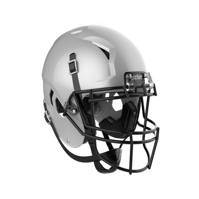 League Outfitters Schutt Youth Vengeance A11 Football Helmet with Facemask (Metallic Silver, X-Small)