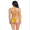 Volcom Women's Standard Simply Seamless Triangle Swimsuit Bikini Top, Moss view 2