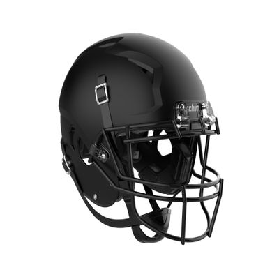 League Outfitters Schutt Youth Vengeance A11 Football Helmet with Facemask (Matte Black, Small)