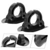 INOOMP 10pcs Sturdy Holder Clip for Kayaks and Canoes Deck Mounted Buckle Easy to Install Fixing Accessory for Fishing and Water Sports view 2