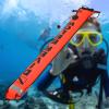 Alomejor High Visibility Inflatable Diving SMB Marker Buoy Accessory with Reflective Strip for Quick Storage (Red) view 4