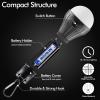FLY2SKY Tent Lamp Portable LED Tent Lights 5 Packs Hook Hurricane Emergency Lights LED Camping Light Bulb Camping Tent Lantern Bulb Camping Equipment for Camping Hiking Backpacking Fishing Outage view 4