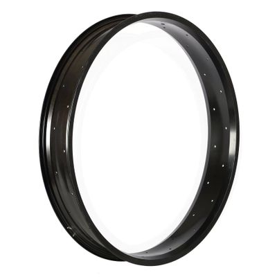 MICARGI 29-inch 75mm Width Fat Tire Bicycle Rim - Lightweight Aluminum Alloy Rims for Beach Cruiser, Fat Bikes and Stretched Chopper Bikes (RM-TR752936-MBK)