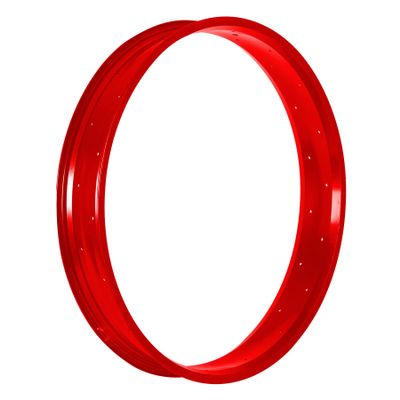 MICARGI 29-inch 75mm Fat Tire Bicycle Rim - Lightweight Aluminum Alloy Rims for Beach Cruiser, Fat Bikes and Stretched Chopper Bikes (RM-TR752936-RED)