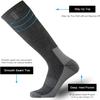 SoxDaddy Thick Cushion Socks for Men 3Packs Warm Work Heavyweight Cotton Breathable Thermal Warm Socks(US10-13, Gray) view 2