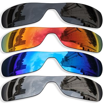 Betterun 4 Pieces Polarized Replacement Lenses for Oakley Antix OO9077 Sunglass, Anti-Scratch and Impact Resistant